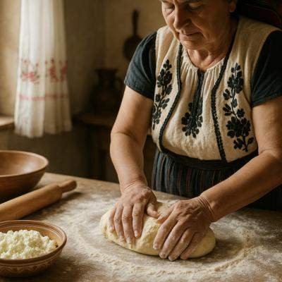Aluat pufos pentru placinta cu branza - Reteta traditionala si sfaturi