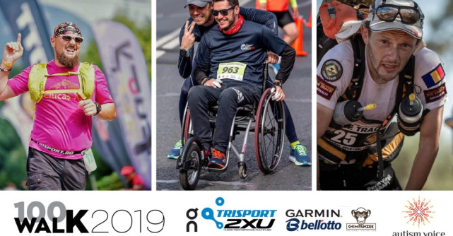 Memo, Daniel Osmanovici, Andrei Gligor și George Baltă vor parcurge 100 de km în mers pentru copiii din Asociația Autism Voice