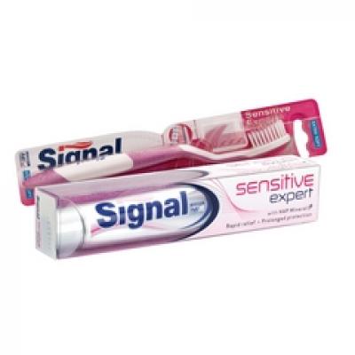 Cu noua pasta de dinti Signal Sensitive Expert, redescoperi gusturile pe care le iubesti!