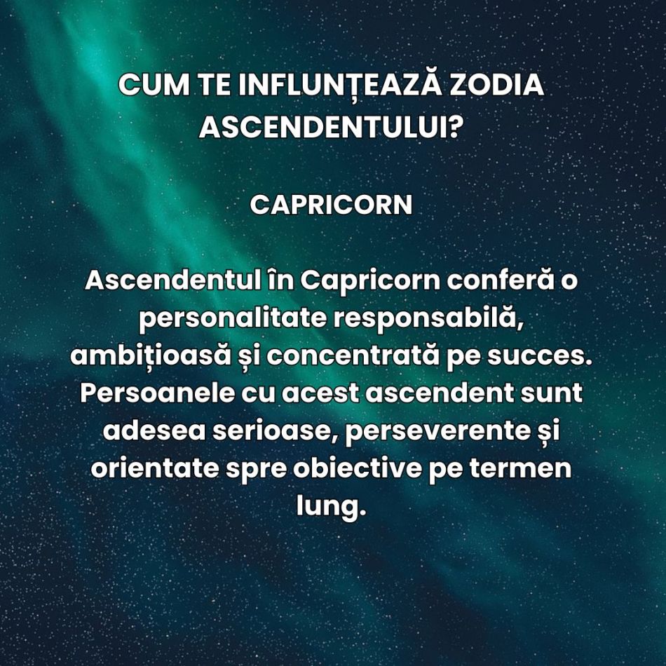 Care este semnificația ASCENDENTULUI în astrologie și de ce e important în horoscopul personal? 