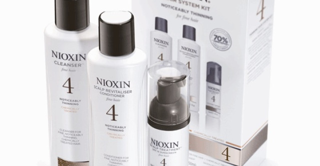 Kitul Nioxin pentru tratarea parului subtire