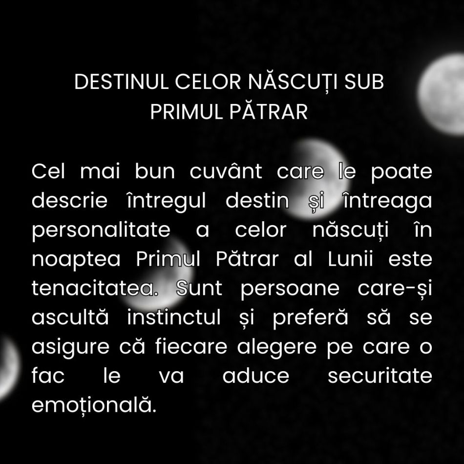 Ce mistere ascunde faza Lunii sub care te-ai născut despre destinul tău? Descoperă cheia karmei și a evoluției tale spirituale.