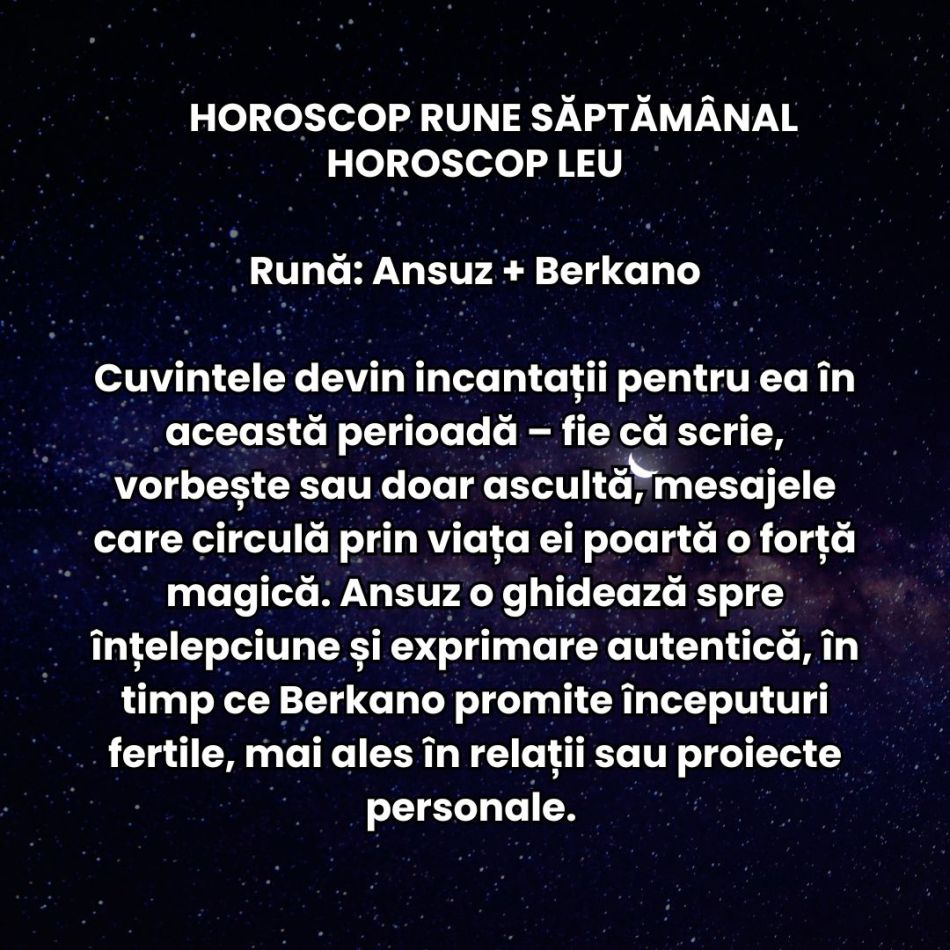 Horoscop Rune săptămâna 7-13 iulie 2025: Realitatea se înnoadă cu fantezia în mijlocul verii. Trecutul și viitorul se ciocnesc.