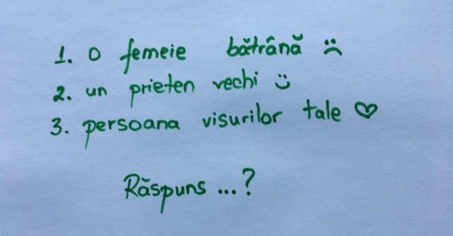 Raspunde la aceasta intrebare! Pe cine ai conduce acasa cu masina?