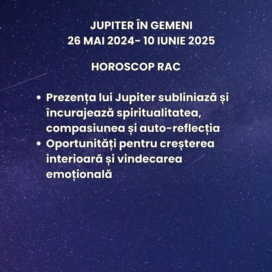  Jupiter, Marele Benefic, se mută în Gemeni. Cum îți schimbă norocul?