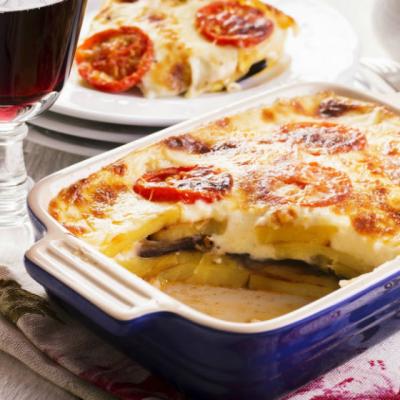 Reteta usoara de musaca de vinete