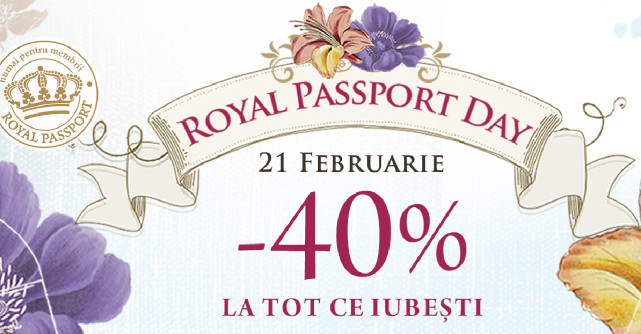 Răsfață-te regește în clubul Royal Passport Sabon!