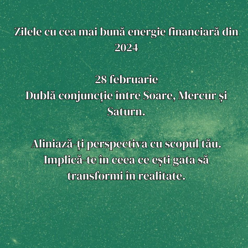 Cele mai favorabile zile din 2024 din punct de vedere financiar: Putem primi sume importante de bani!
