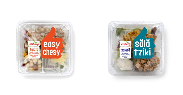Eisberg România lansează noua sa gamă de salate ready to eat, în ambalaj reciclabil