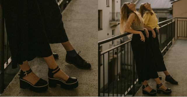 Se poartă din nou pantofii cu talpă groasă de tip Creepers