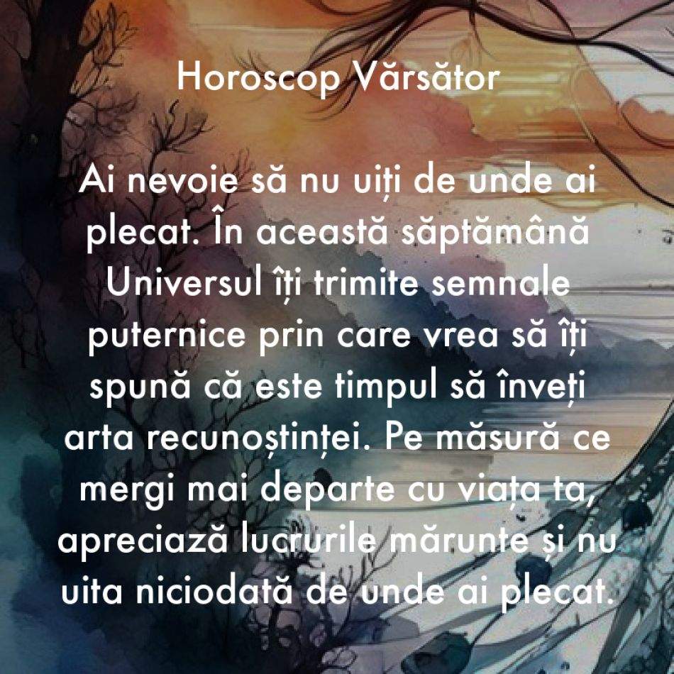 De ce are nevoie fiecare semn zodiacal în săptămâna 8-14 ianuarie