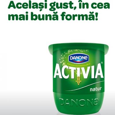 Danone isi schimba din mai garderoba... cu noi ambalaje