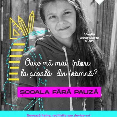 Toți copiii ar trebui să reînceapă școala din această toamnă. Dar nu toți copiii din mediul rural au această șansă