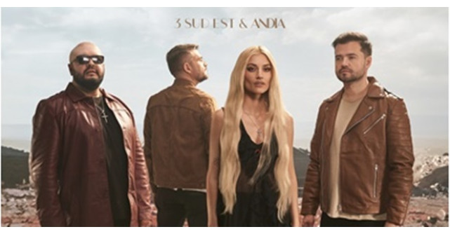 New hit alert:3 Sud Est și Andia colaborează pentru prima dată și aduc în playlisturi Inseparabili, o piesă despre iubire și dor
