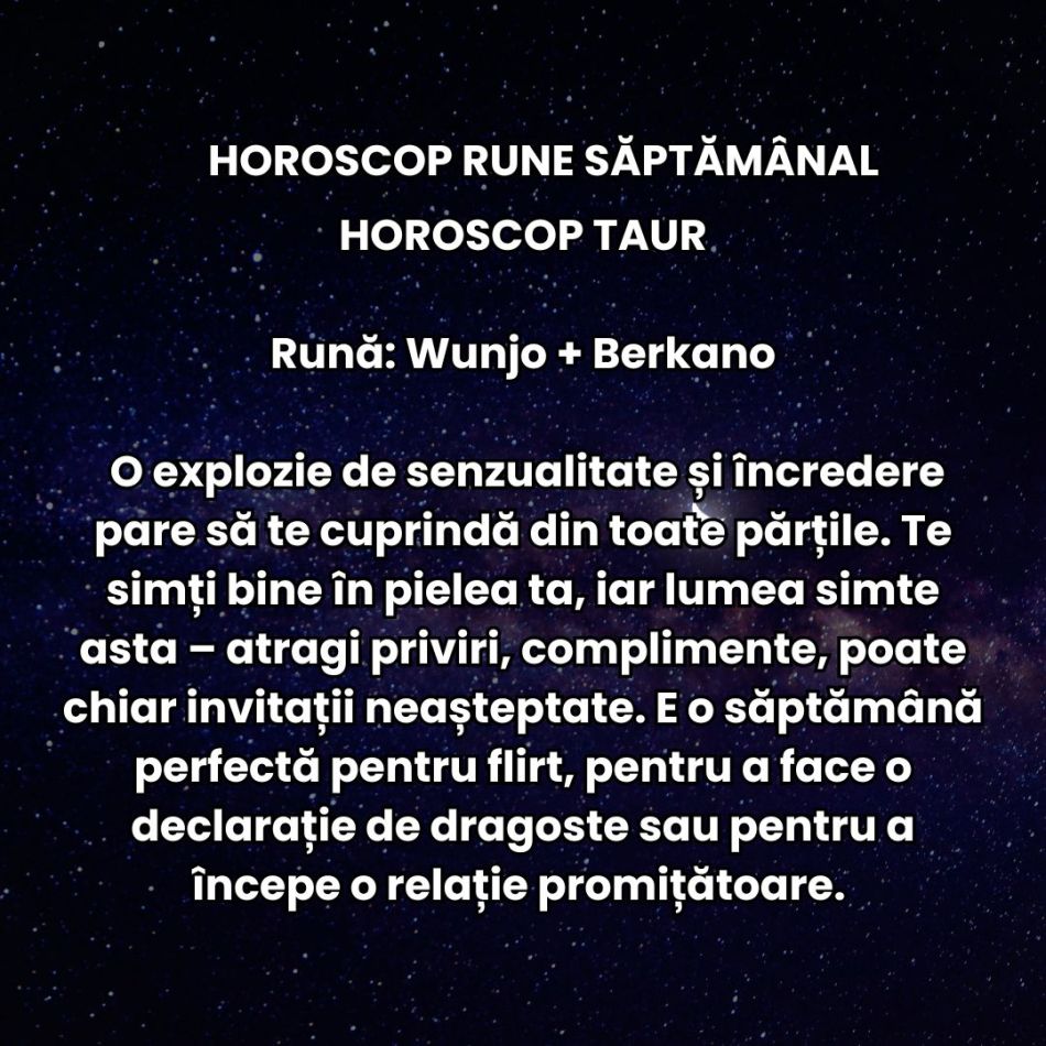 Horoscop Rune săptămâna 5-11 mai 2025: Obstacolele din calea noastră sunt spulberate și simțim în sfârșit că totul este mai ușor