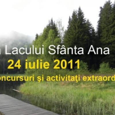 Ziua Lacului Sfanta Ana debuteaza in acest weekend