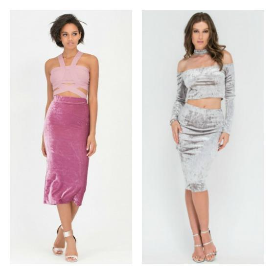 Fuste de catifea pentru orice ocazie