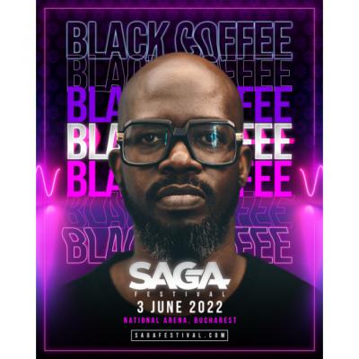 Black Coffee a câștigat premiul Grammy pentru Cel mai bun album de muzică dance-electronică și vine pe 3 Iunie la Saga Festival!