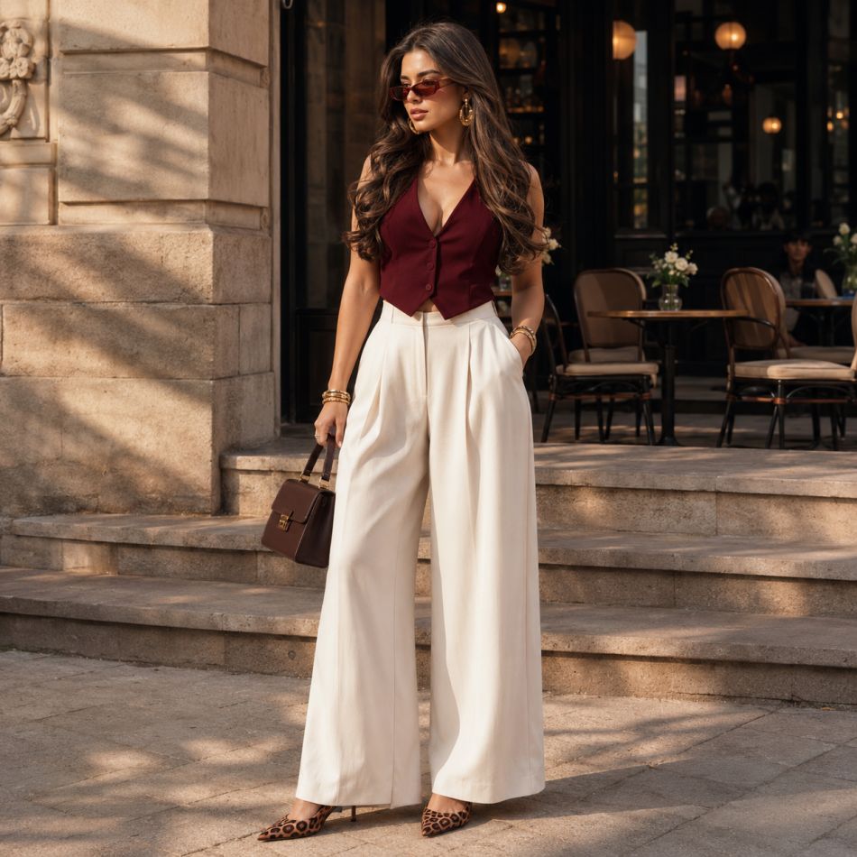 Pantalonii albi de vară în 5 outfituri sofisticate: combinații moderne care nu se demodează niciodată