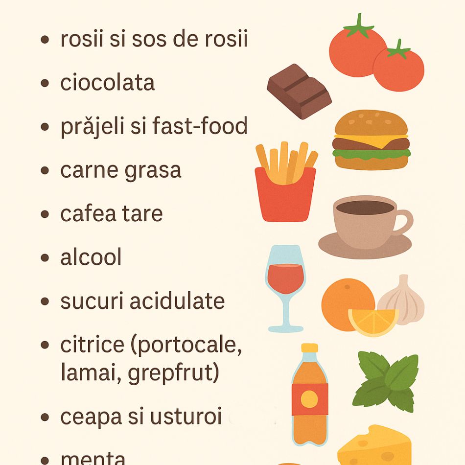 Tot ce trebuie să știi despre refluxul gastroesofagian: cauze, diagnostic, dietă și tratament