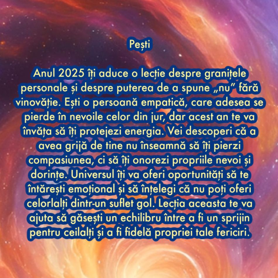 Cea mai importantă lecție pe care o vei învăța în 2025 în funcție de zodia în care te-ai născut