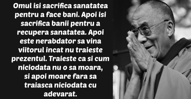 Despre puterea zambetului cu Dalai Lama