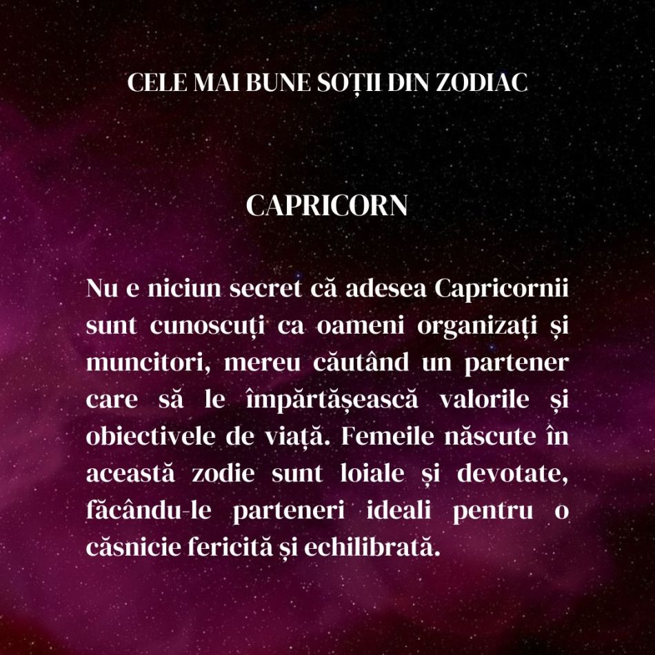 Cele mai bune soții din zodiac: Te numeri printre ele?