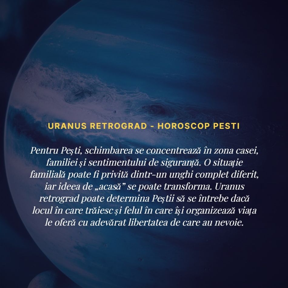 Uranus retrograd în Gemeni până în 2027 : ideile se schimbă, adevărul iese la suprafață și nimic nu mai poate rămâne ca înainte