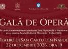 Orchestra Operei Naționale București, dirijată de Daniel Jinga, pe scena Teatro di San Carlo din Napoli, într-o Gală de Operă