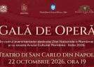 Orchestra Operei Naționale București, dirijată de Daniel Jinga, pe scena Teatro di San Carlo din Napoli, într-o Gală de Operă