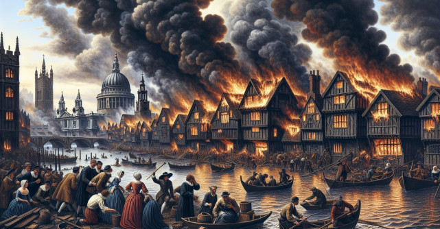 Blestemul anului 1666: Focul care a mistuit Londra. Care este semnificația numerologică a lui 1666