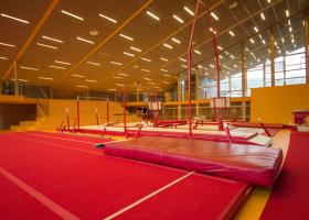 Incident grav la Onești. Sala de gimnastică Nadia Comăneci a fost vandalizată și incendiată de un bărbat cu probleme psihice