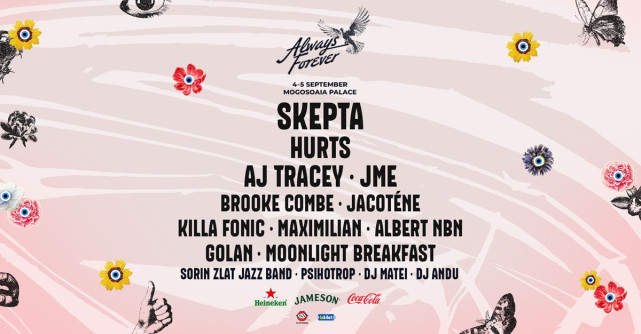 Skepta și Hurts vin la Mogoșoaia: Prima ediție Always Forever Festival promite un început de toamnă memorabil