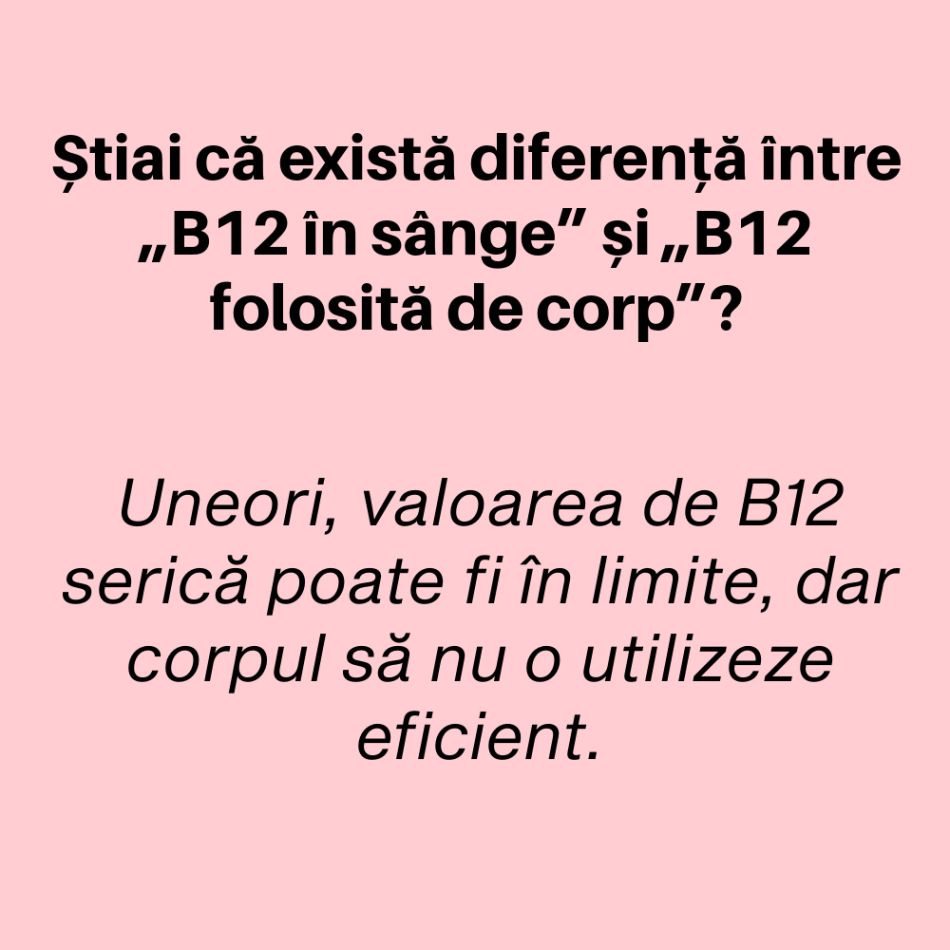 Stres, anxietate sau deficit de B12? Simptomele capcană care imită stresul, dar pot avea altă cauză