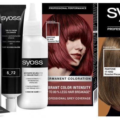 Syoss inspirat de Pantone, noile nuanțe în trendul de colorare 2022 