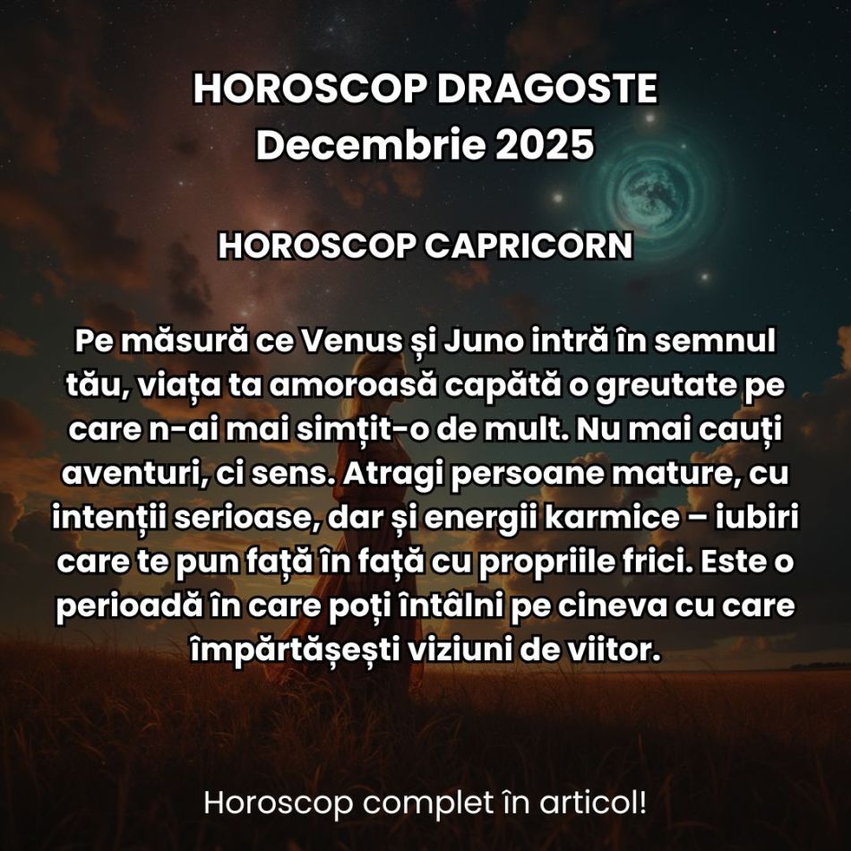 Horoscop Dragoste Decembrie 2025: Ultima lună din an aprinde ultimele scântei! Adevărurile ascunse ies la suprafață!