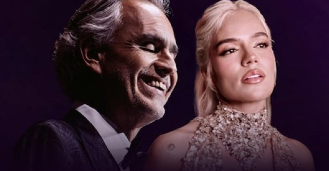 Andrea Bocelli colaborează cu Karol G pentru o versiune reimaginată a piesei sale 'Vivo por Ella'