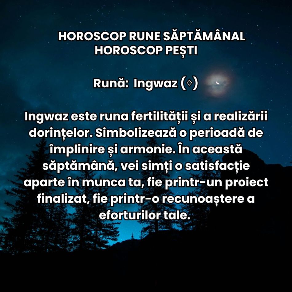 Horoscop Rune săptămâna 25 noiembrie – 1 decembrie 2024: Cum începi ultima lună a anului?