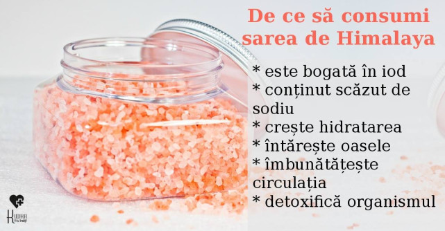 Sarea roz de Himalaya - miracolul din solnita