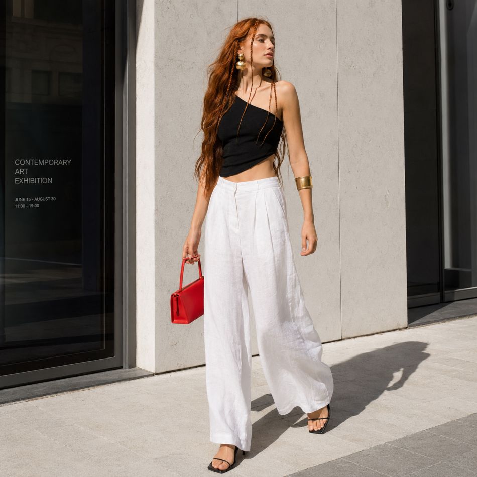 Pantalonii albi de vară în 5 outfituri sofisticate: combinații moderne care nu se demodează niciodată