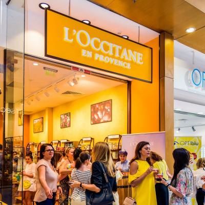 L'Occitane sarbatoreste redeschiderea magazinului din galeria Feeria