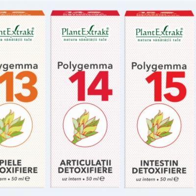 Prietenoase si sanatoase, produsele Polygemma de la PlantExtrakt au acum ambalaje noi