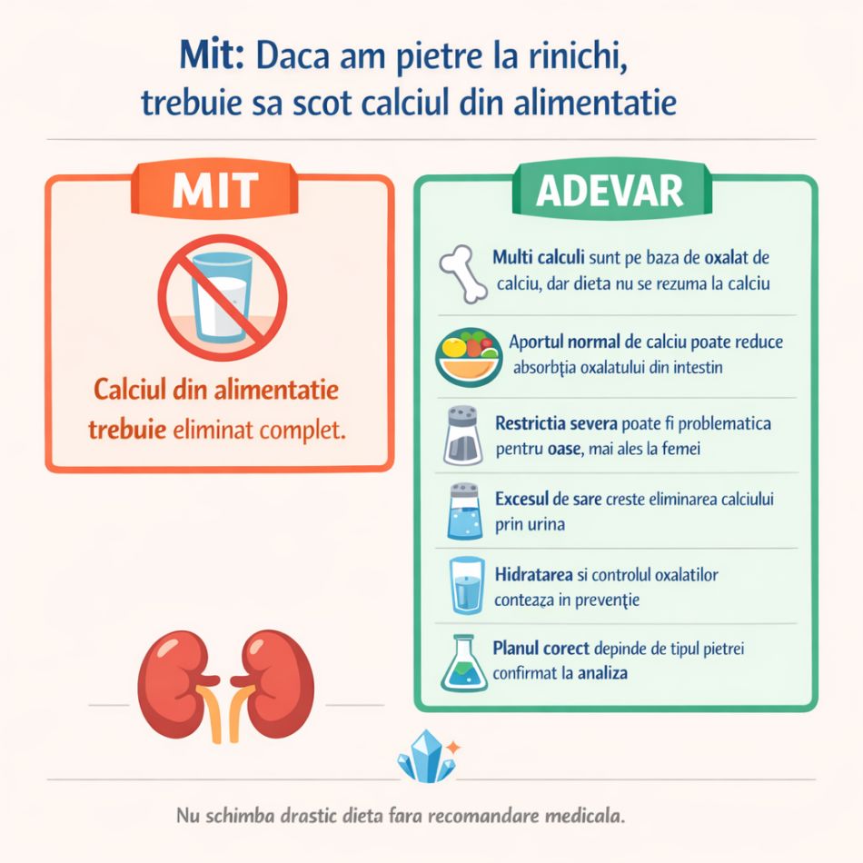 Pietre la rinichi: adevăruri medicale, mituri populare și pași practici pentru tratarea și prevenția reapariției
