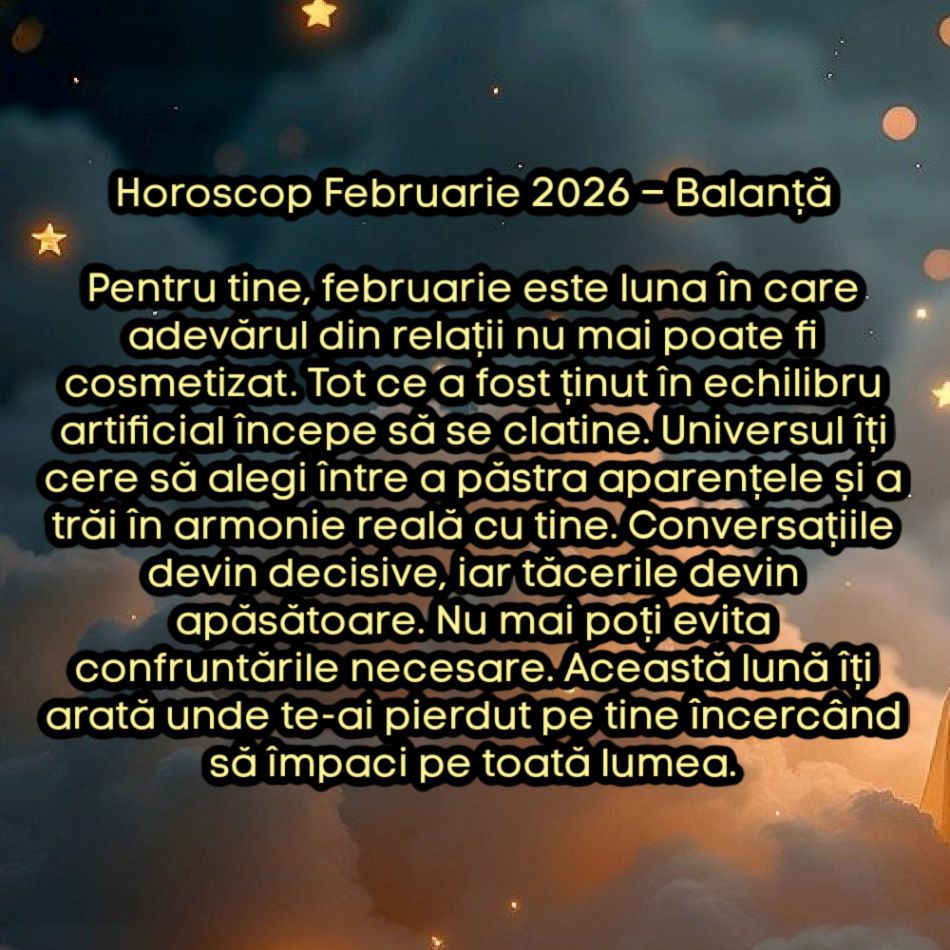 Horoscop Februarie 2026: Universul nu mai negociază. Sufletele sunt testate, alegerile devin definitive