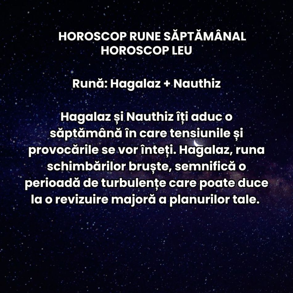 Horoscop Rune săptămâna 27 ianuarie – 2 februarie 2025: Luna Nouă ne invită să visăm fără limite, iar runele ne oferă indicii!