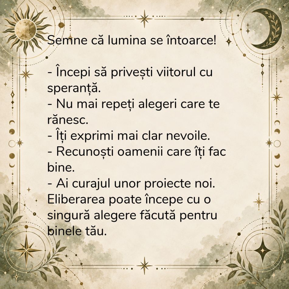 Se rupe lanțul ÎNTUNERICULUI! 3 zodii ies din umbră și pășesc spre cel mai frumos capitol al destinului