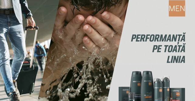 Farmec este primul producător român care lansează produse pentru  bărbați sub formă de fiole 