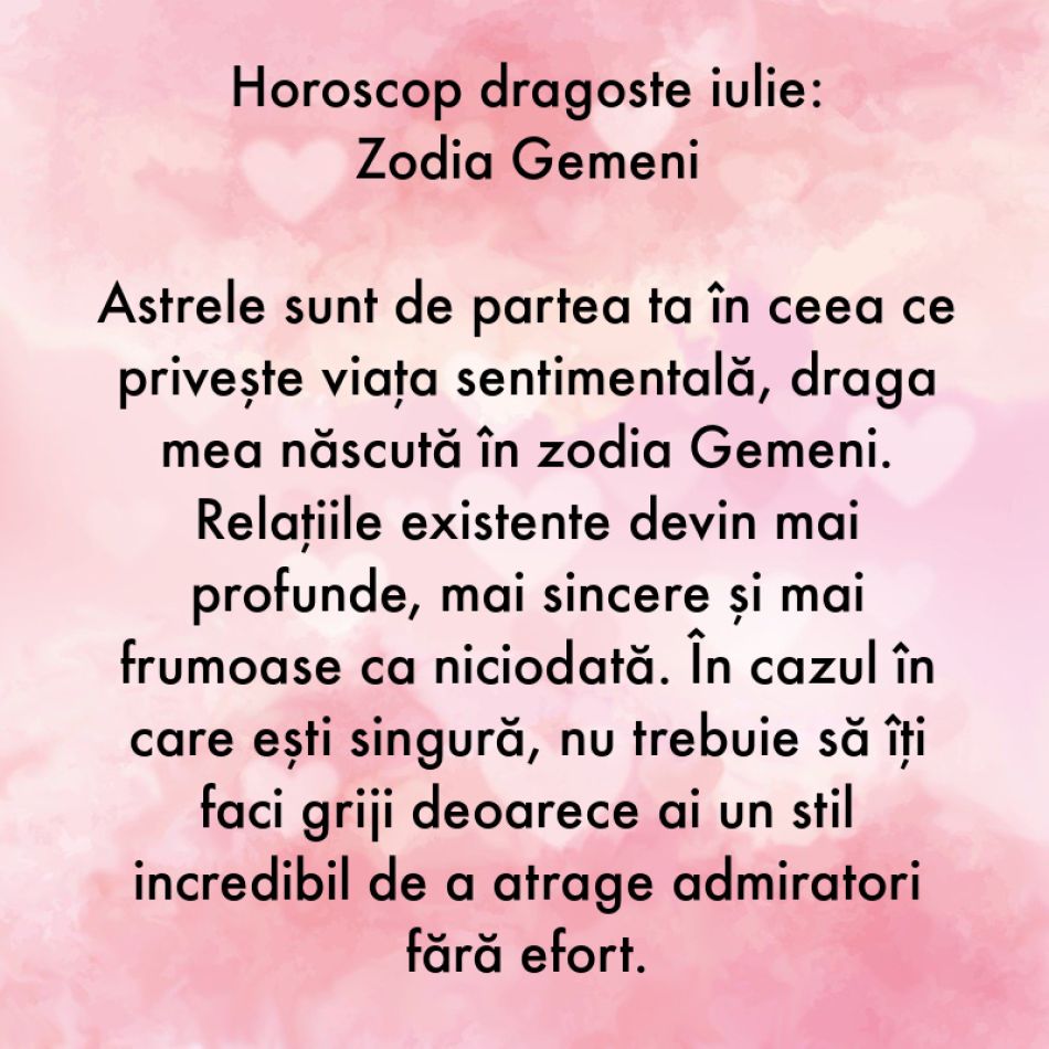 Horoscopul sincer al dragostei în iulie 2023. Destinele sufletelor pereche se unesc 