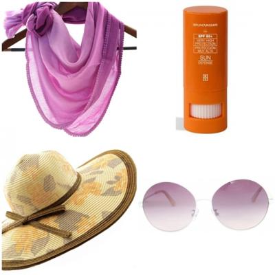 Produse si accesorii pentru protectie impotriva soarelui
