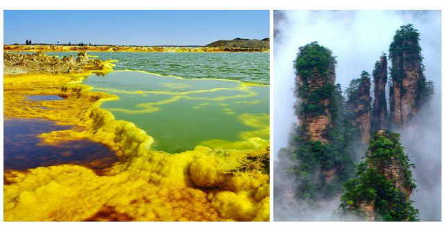 12 Locuri INCREDIBILE din lume care par a fi de pe alta planeta